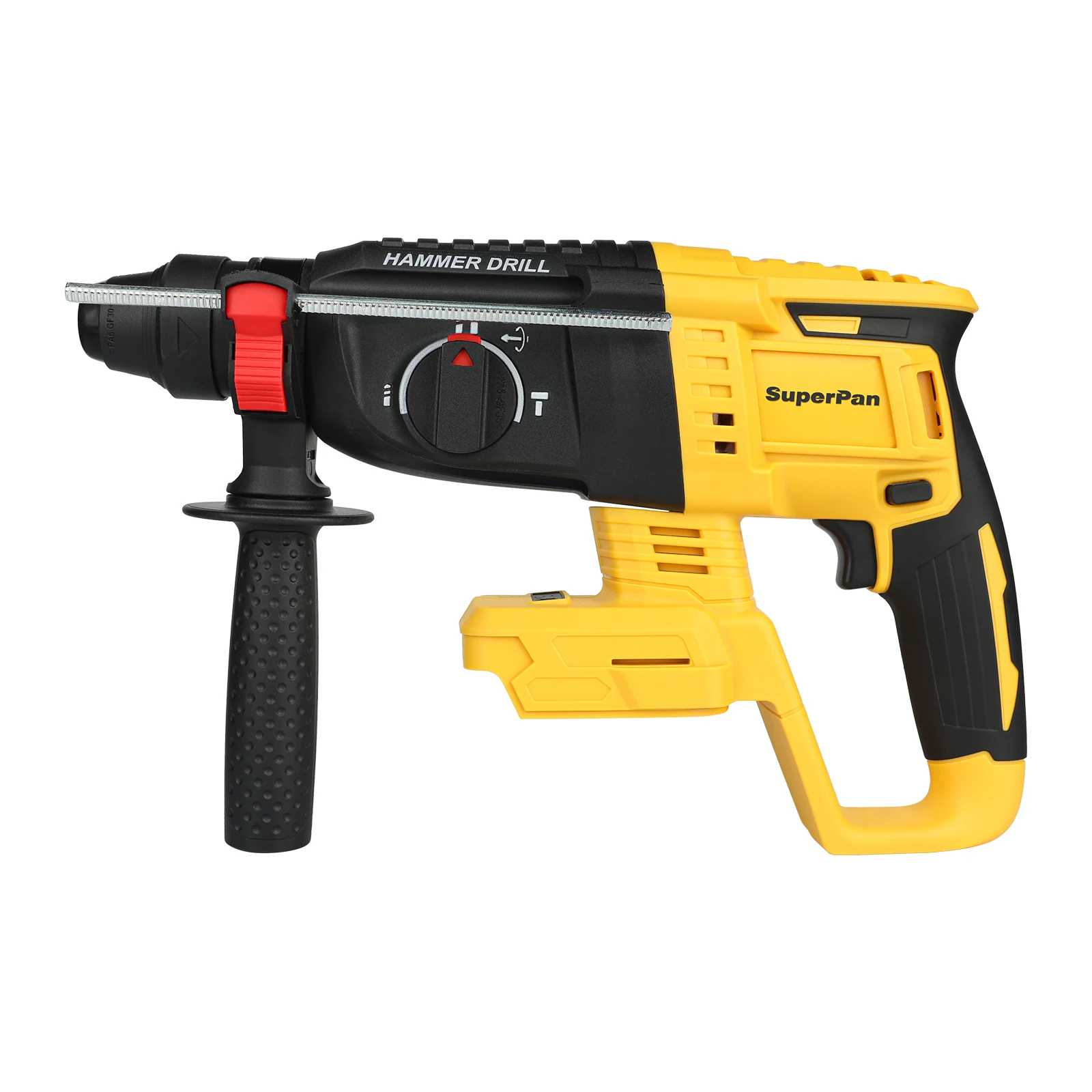 

Бесщеточный аккумуляторный перфоратор 18В SDS Plus, 4 режима, электроинструмент, совместим с аккумулятором Makita 18В (без аккумулятора)