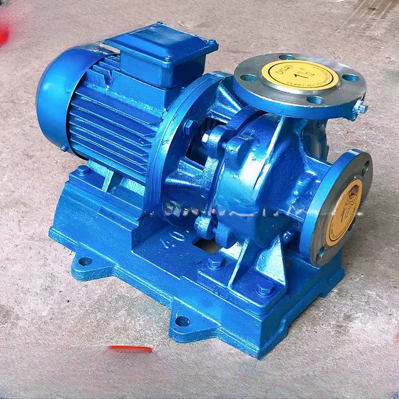 Single-stage single-suction stainless steel horizontal direct-connected pump Direct-connected chemical pipeline centrifugal pump