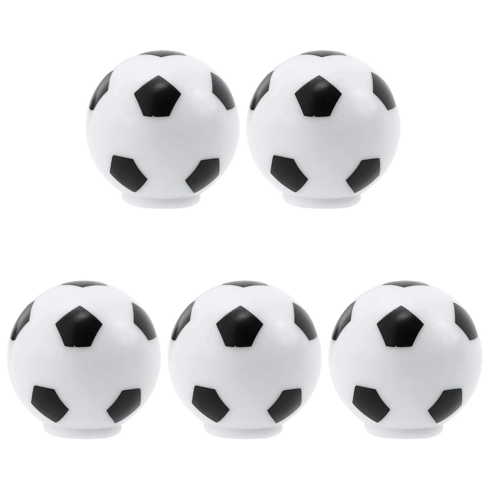 5 Pcs Football Handle Door Creative Knob Pull for Drawer Kids Dresser Closet Anti-collision Handles Abs Cabinet Mother