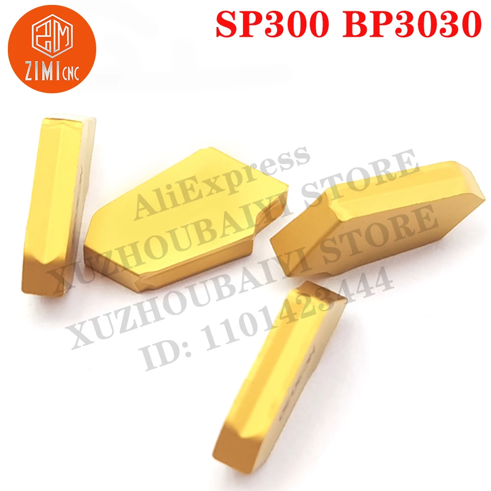 SP300 BP3030 SP300 Carbide CNC Tool Cutting Lathe Tools Metal Turning insert mechanical metal lathe Turning Carbide Inserts Tool