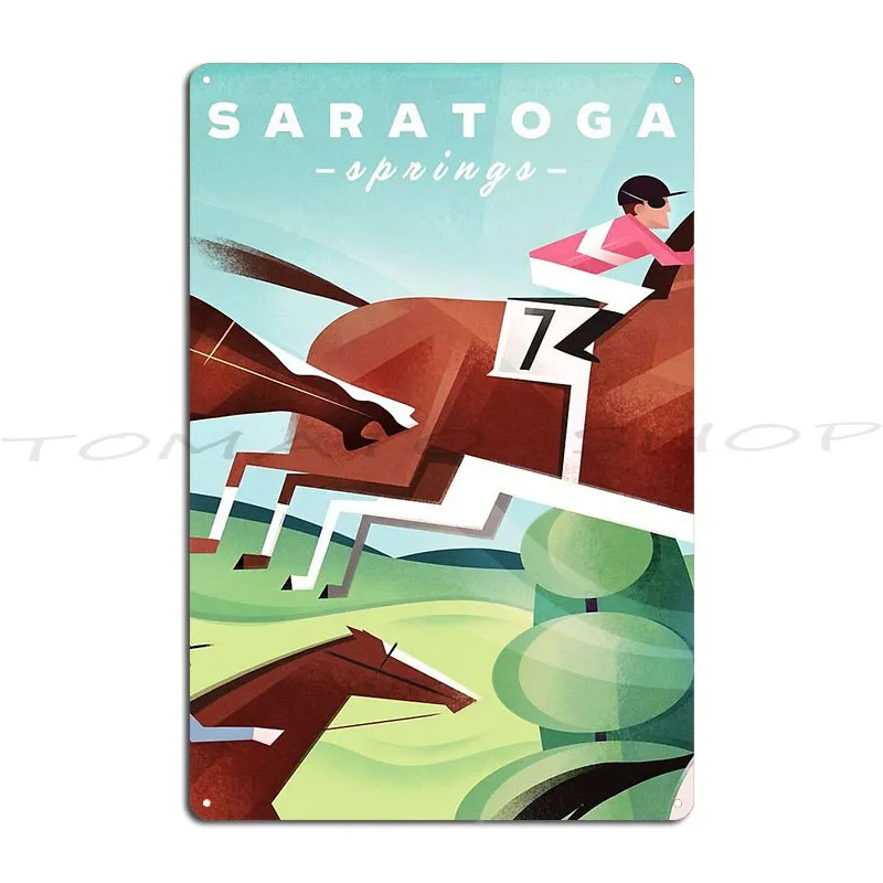 Sweden Dala Horses Metal Sign Wall Cave Club Personalized Garage printed  Tin Sign Poster