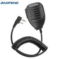 Baofeng Shoulder Speaker Mic Microphone for Baofeng Walkie Talkie UV 5R 82 888S UV S9 PLUS UV 13 16 Pro Quansheng UV K5 5R Plus