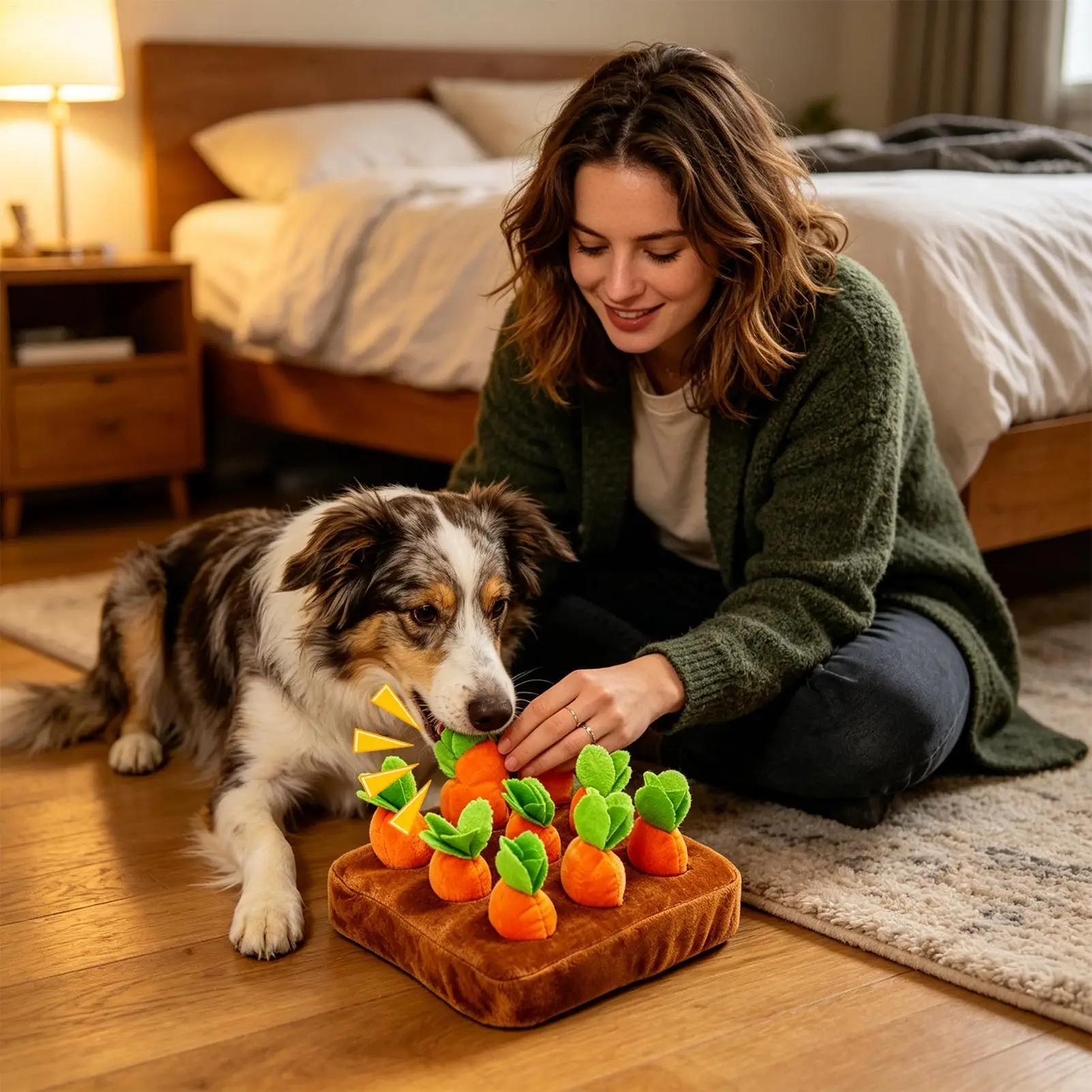 Schnüffelmatte Karotte Slow Fe – Snuffle Mat For Dogs Bewertung und Preis