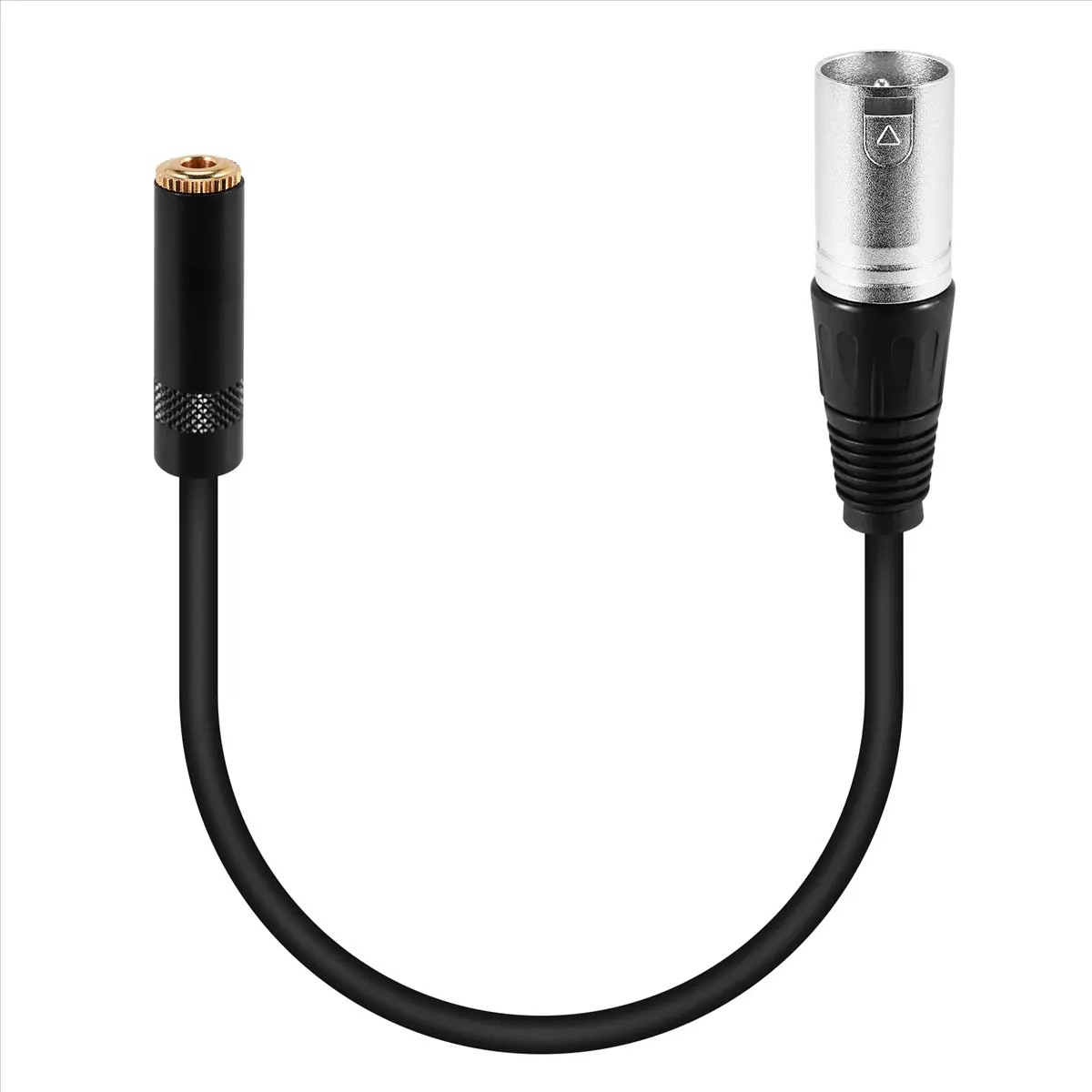 DTC5 0. Wire 3 Pin Xlr Male to 3.5Mm Female Audio Connector Stereo Microphone Adapter