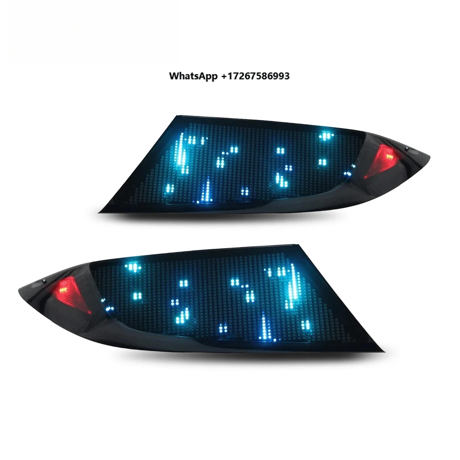 HCMOTIONZ LED Tail Lights for BRZ for GR86 2022-2025 RGB Customized Start up Animation Back Lamps Assembly