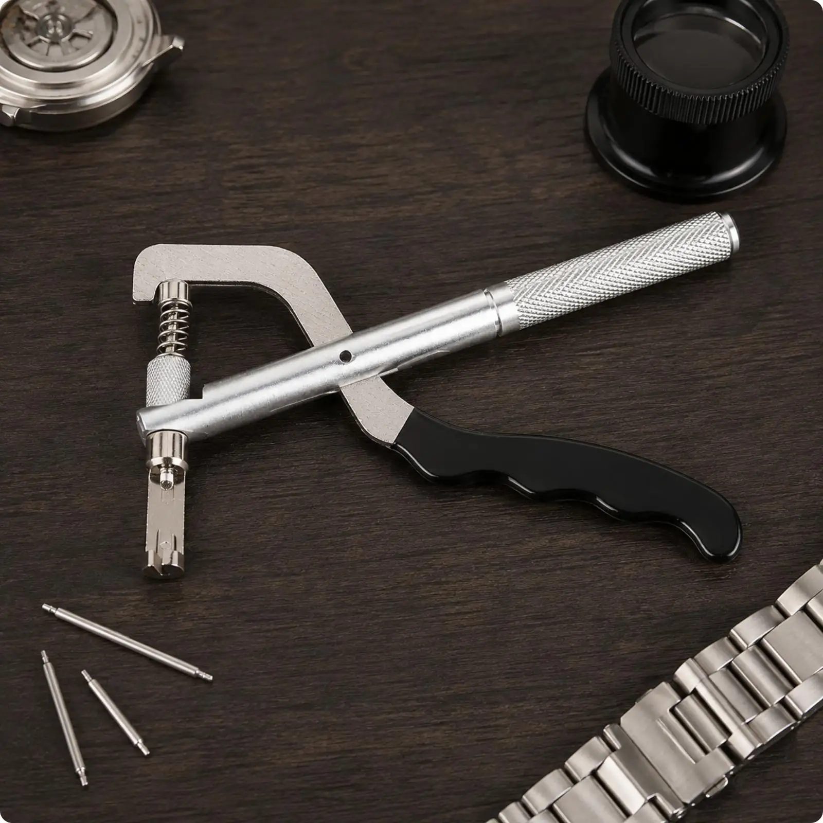 Timepiece Band Removal Pliers Hand Tool for Watch Link Adjuster Repair Kit Jewelry Maker Use