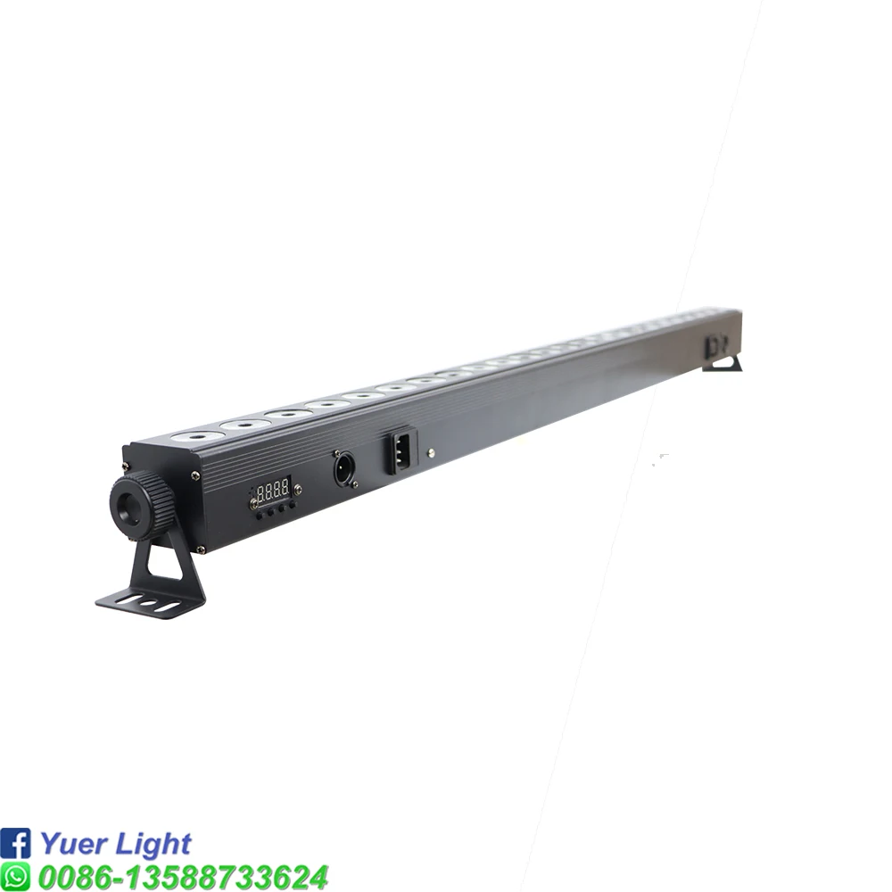 24x4W LED RGBW 4IN1 Светодиодный настенный светильник DMX Led Bar DMX Line Bar Wash Stage Light Вечеринка Свадебные мероприятия Освещение Быстрая доставка