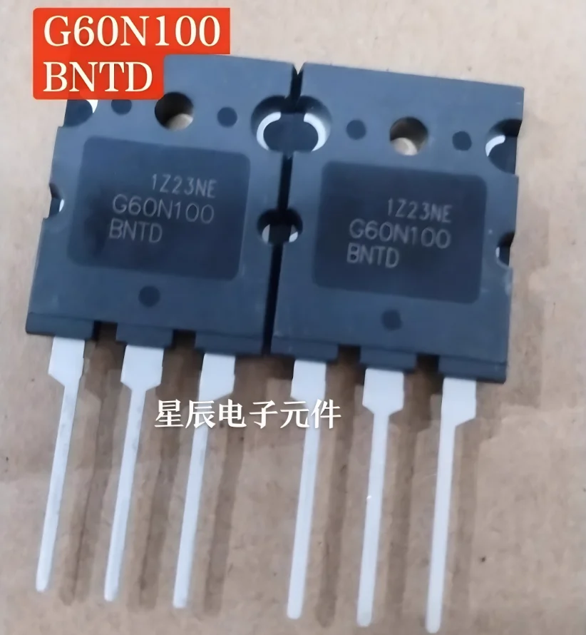 2PCS G60N100 BNTD New TO-247 Welding Machine Power Tube IGBT Single Tube FGL60N100BNTD