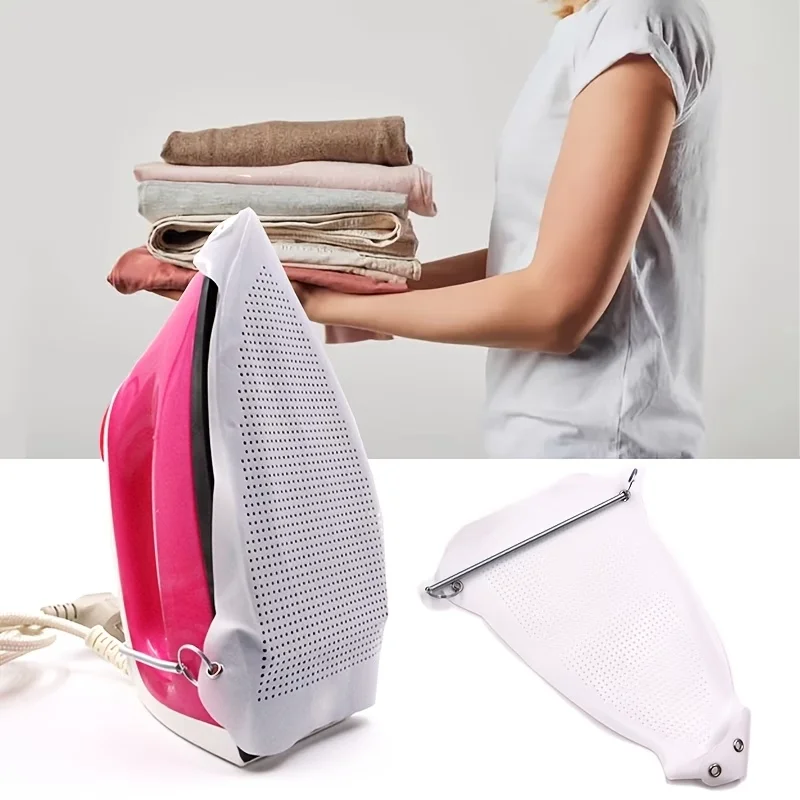Iron Shoe Covers, Heat‑Resistant Non‑Stick Iron Protective Covers with Smooth Surface, Compatible with Most Irons, for Household