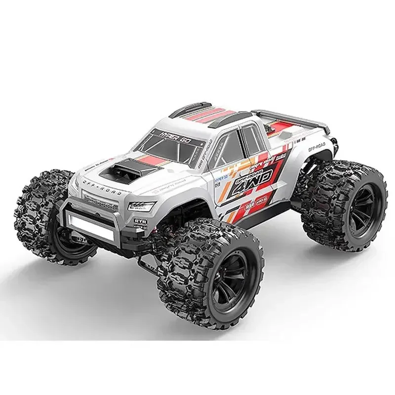 Mjx 1/10 Little Monster 10208 Rc Electric Remote Control Car High Speed Brushless 4wd Simulation Climbing Car Model Toy Gift