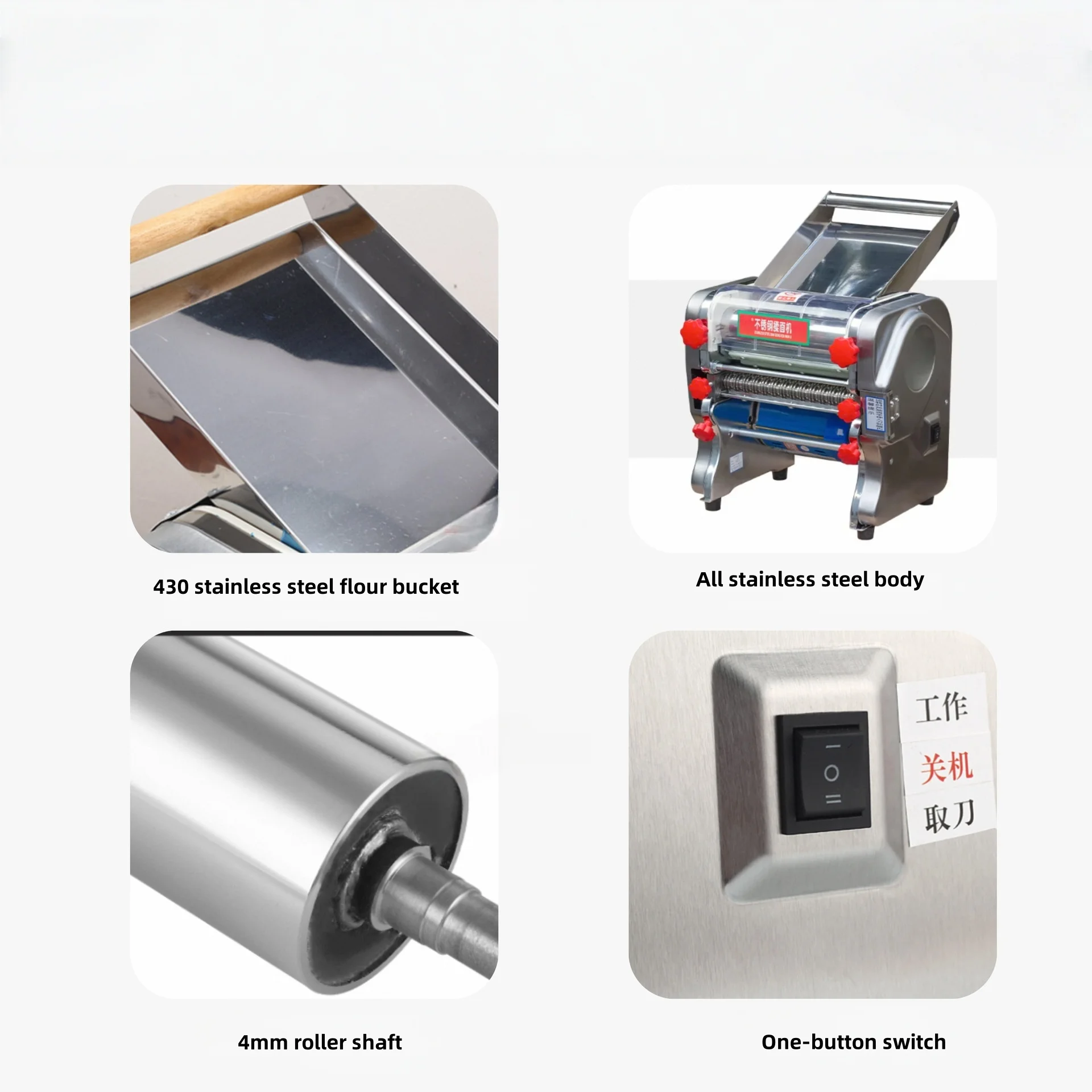 Hot Sale Automatic Electric Small Spaghetti Macaroni Pasta Making Machine for Home Use Noodle Maker Machine