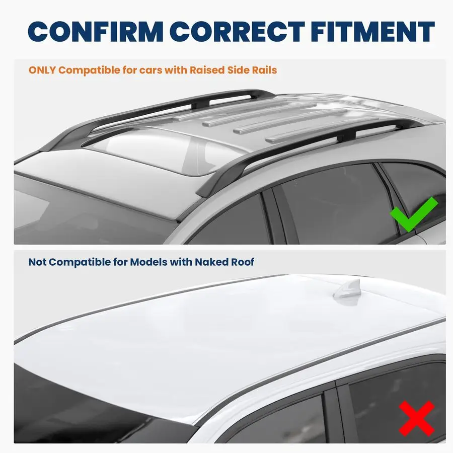 

Aluminum Roof Rack Cross Bars Compatible for 20052010 Honda Odyssey Rooftop Luggage Carrier Rack for Bike Canoe Kayak Cargo Box