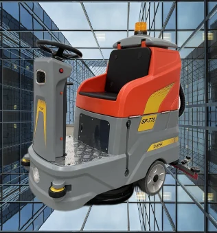 

Factory Direct Sale Ride-on Floor Scrubber 3-4h Work Time Floor Scrubber Warehouse Cement Floor Washing Machine