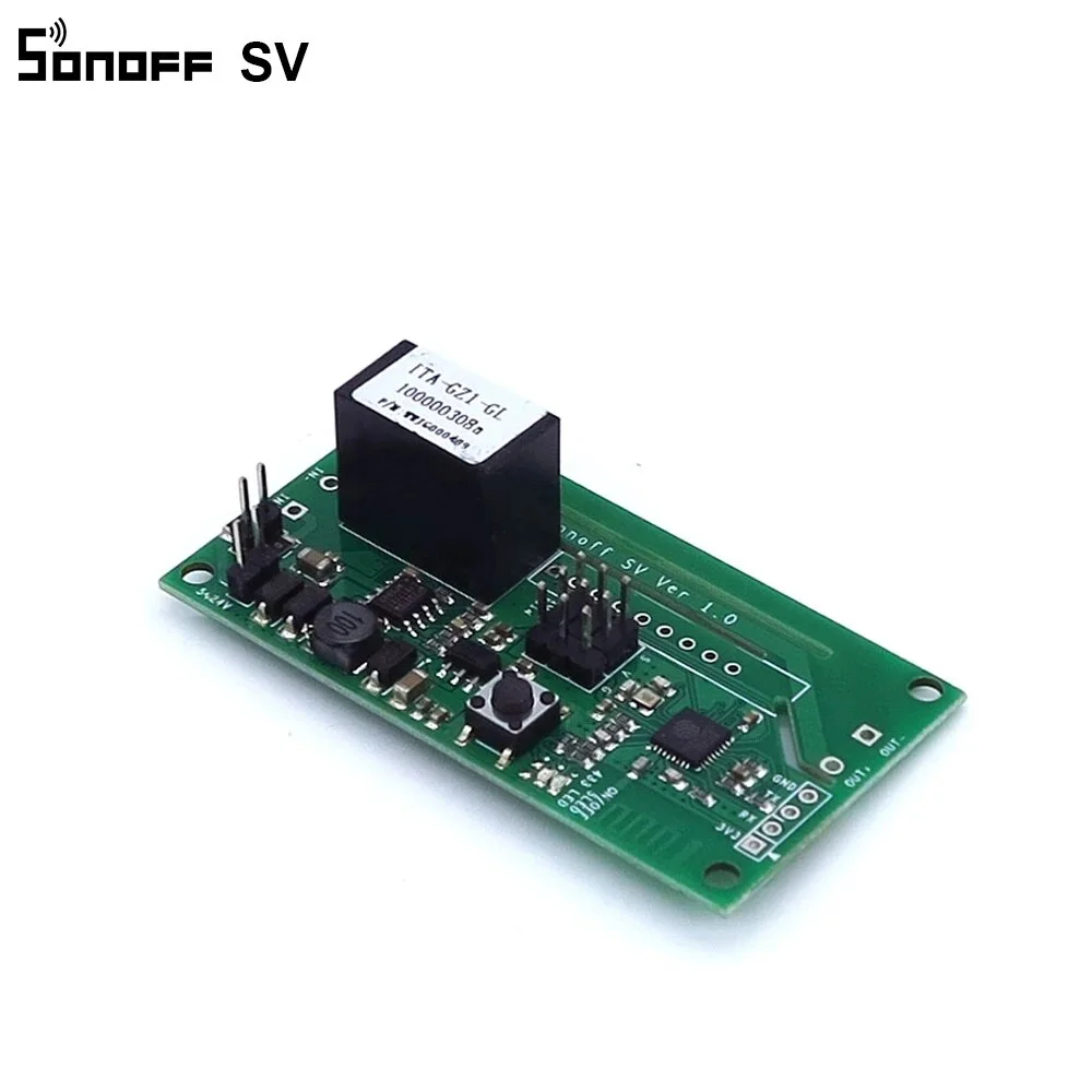 SONOFF SV 5-24V  Wifi Wireless Safe Voltage Smart Switch Module Support Secondary Development Work with eWeLink APP Alexa Google