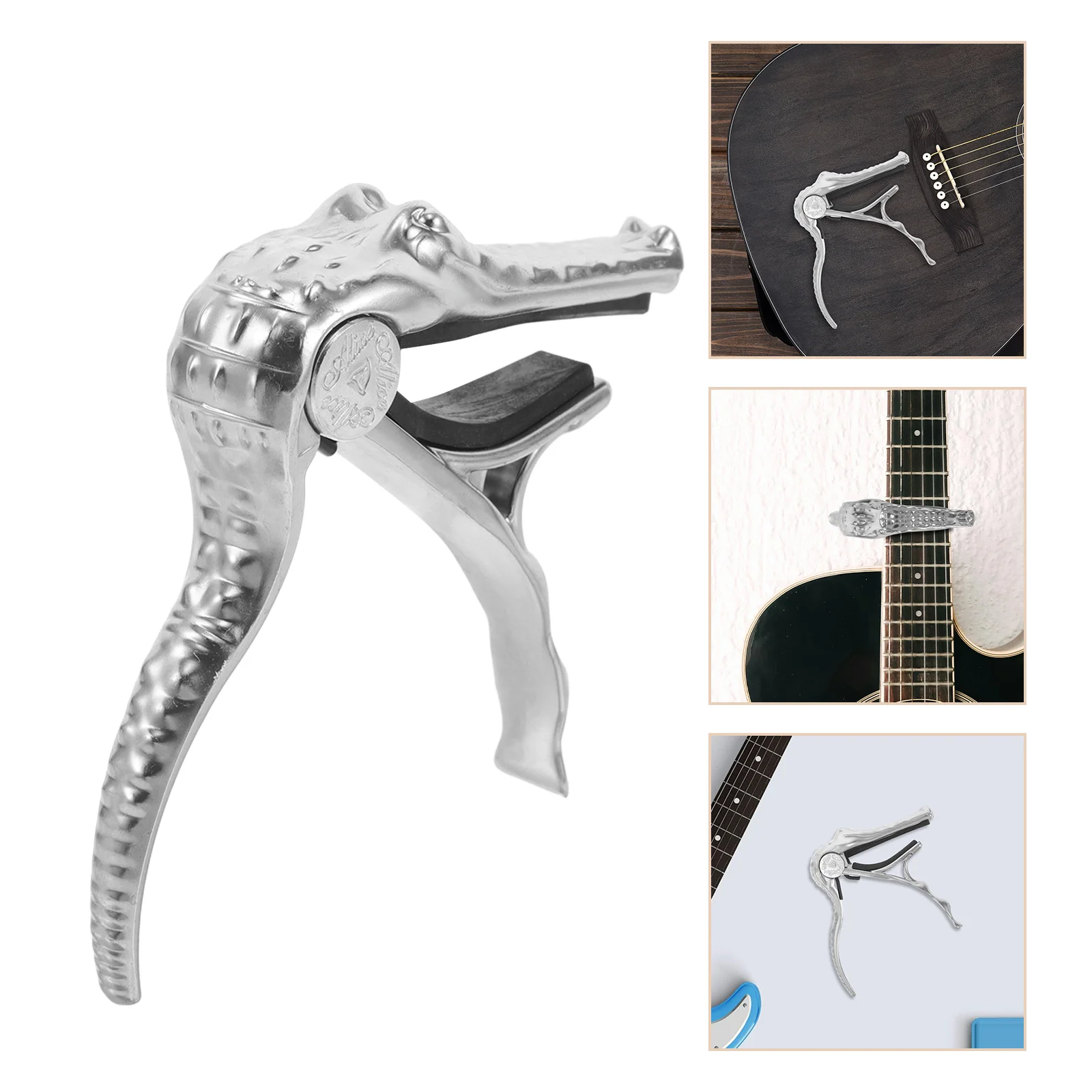 

Guitar Capo Metal Quick-Release Tuning Clamp For Acoustic Electric Classical Folk Ukulele Stable Pitch Adjustment