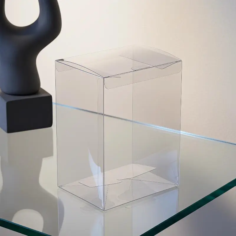 5Pcs Clear Display Case 118×92×162mm Compatible With 4 Inch Vinyl Figures Heavy Duty Protective Box With Locking Tab