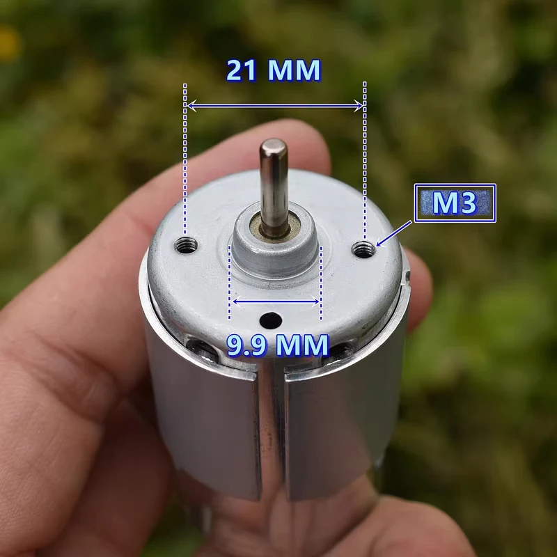 

RS-445ST-19120 High Torque Small Carbon Brush Motor 6900RPM DC 12V/18V/24V for Inkjet Copier Precision Office Equipment