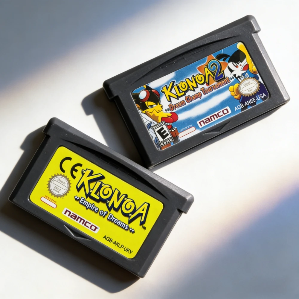 Tarjeta de juego Klonoa Series para GBA, cartucho de videojuego de 32 bits, Empire of Dreams, Dream Champ Tournament