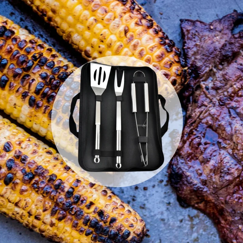BBQ Tools Set Barbecue Utensil - огляд і ціна Camping Cooking Trangia