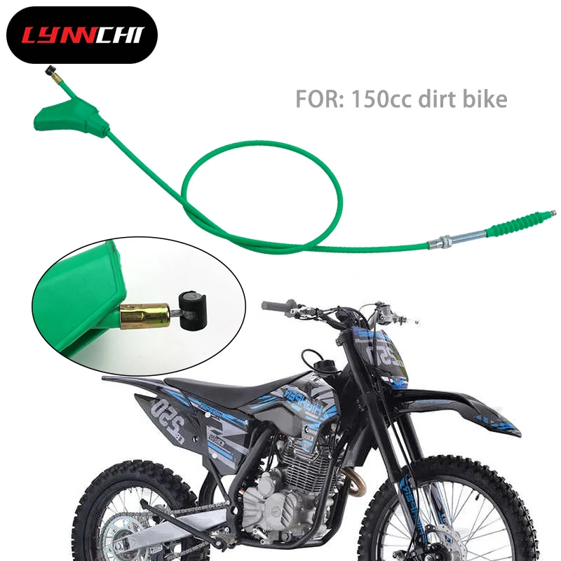 LYNNCHI Motorcycle 1070mm Clutch Cable Adjuster Replacement Line Wire for 110CC 125CC 200CC Dirt Pit Bike Off Road Accessories