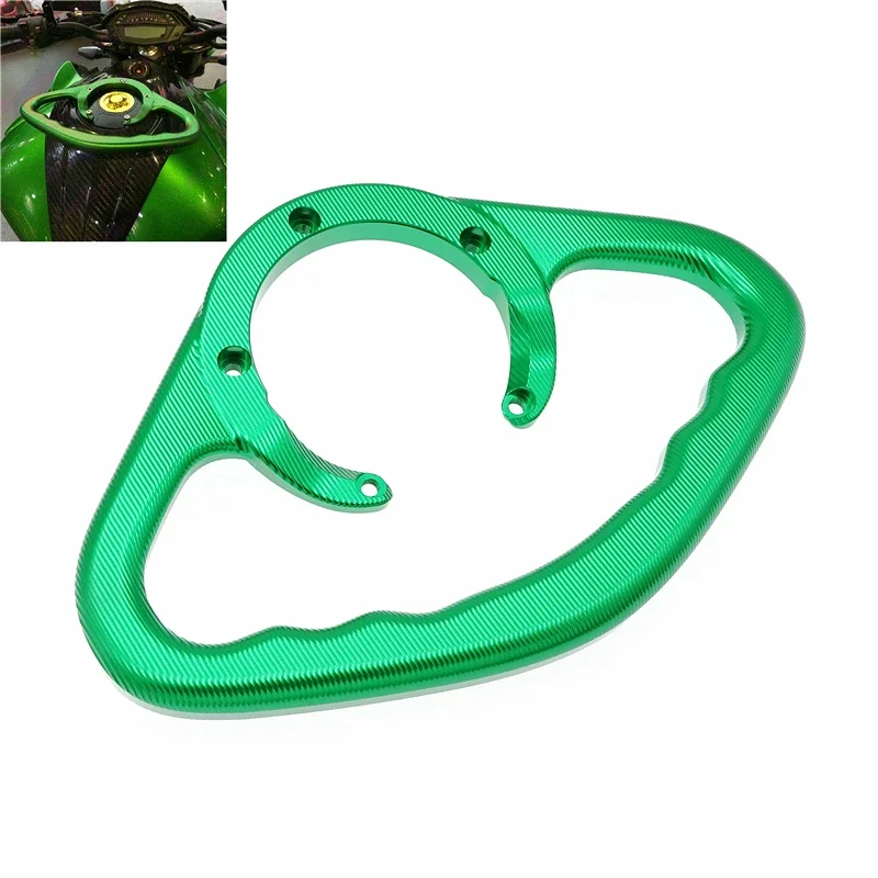 Motorcycle Tank Grab Armrest Passenger Handgrips Hand Grip Bar Handles For Kawasaki Z750 Z800 Z1000 ZX1100 ZZR1200 VERSYS 650