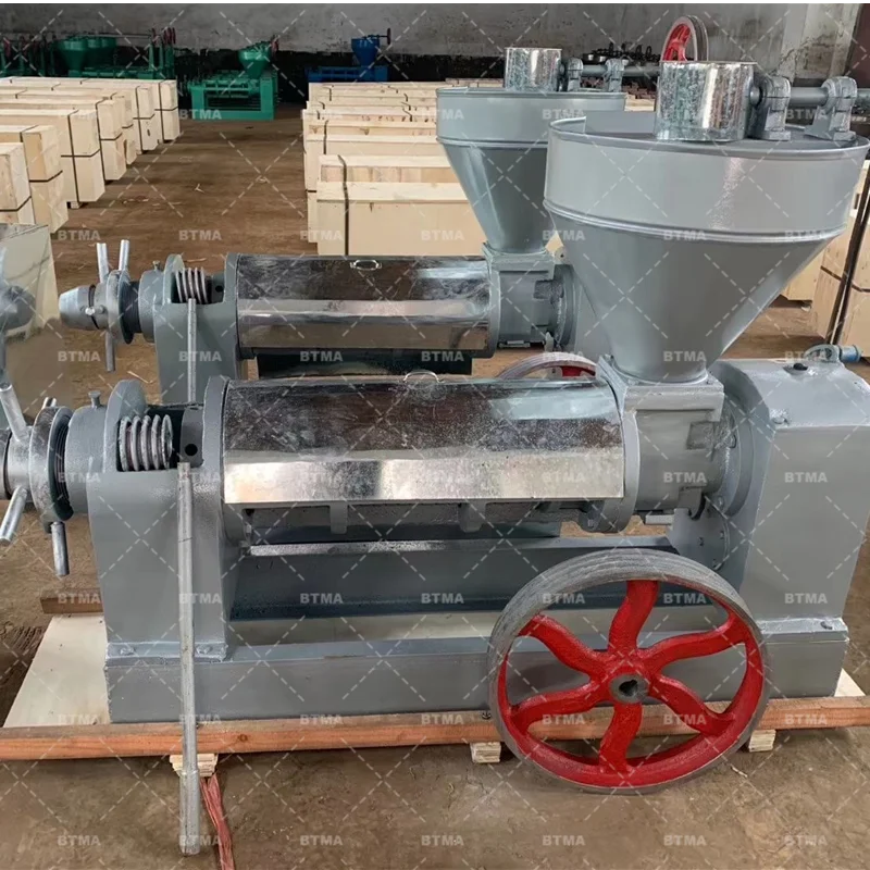 BTMA 6YL-95 Prezzo di fabbrica Macchina per pressa per olio a vite a vite senza fine Pressa per olio di sesamo di girasole/Fabrazione di olio di terracotta