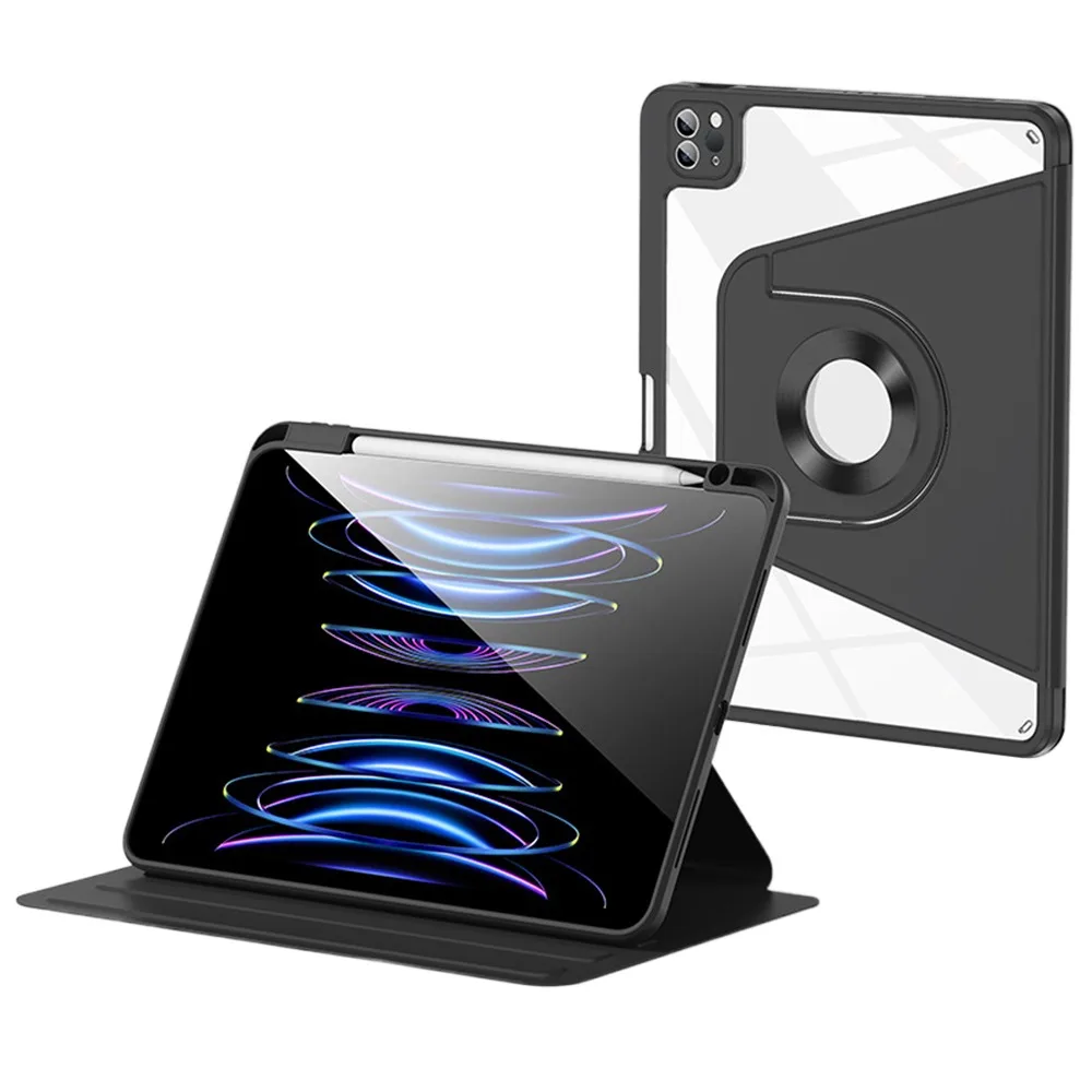 

Auto Wake/Sleep Tablet Case Wear-resistant Detachable Folio Cover Anti-fall Shockproof for Air4 Air5/gen10 gen11(A16)