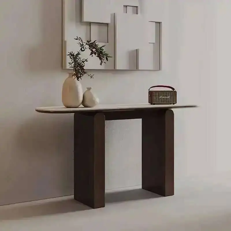 طاولة وحدة التحكم ذات التصميم الحديث للتجميل، شاشة ممتازة، طاولة وحدة التحكم في غرفة المعيشة، أثاث قاعة المدخل العصرية Wohnzimmer Tisch