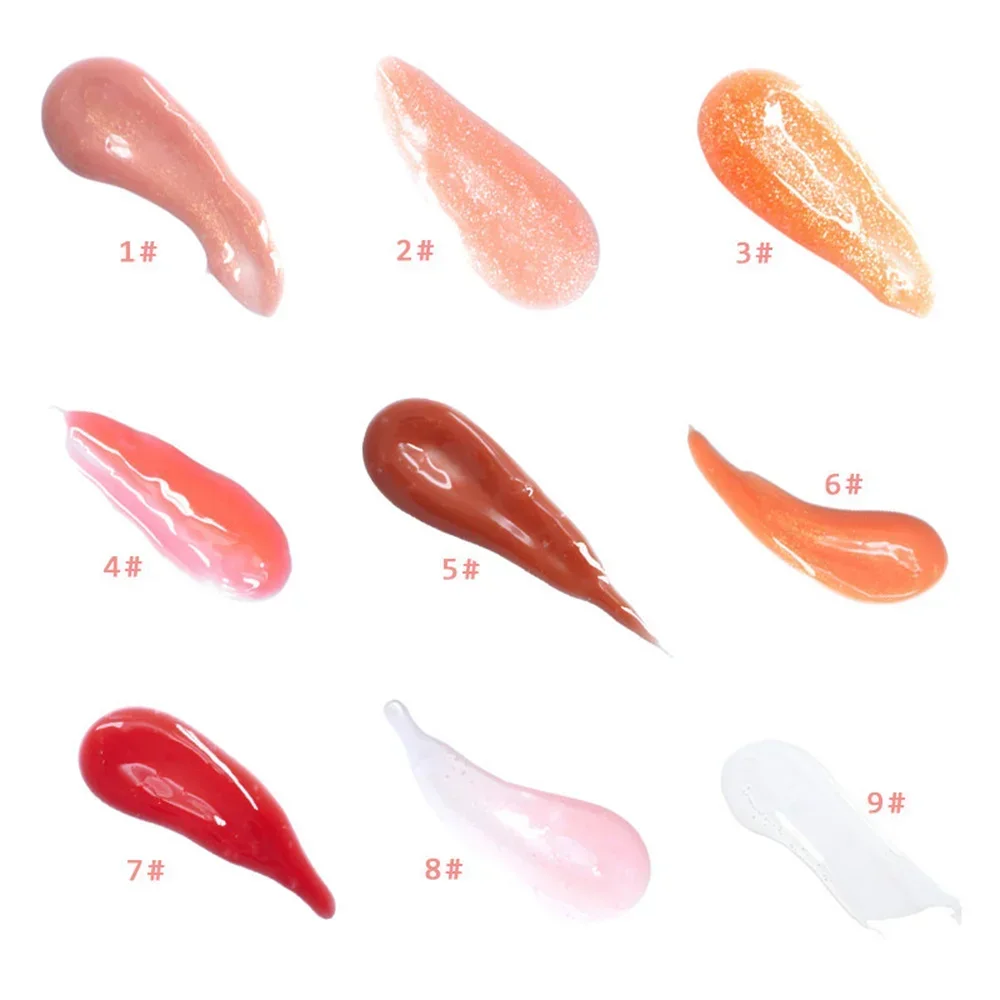 Spiegel Voller Lipgloss Glitter Lip Plumping Hydraterende Lip Tint Glinstert Lippenbalsem Vloeibare Lippenstift Lip Glazuur Lipgloss Make-Up