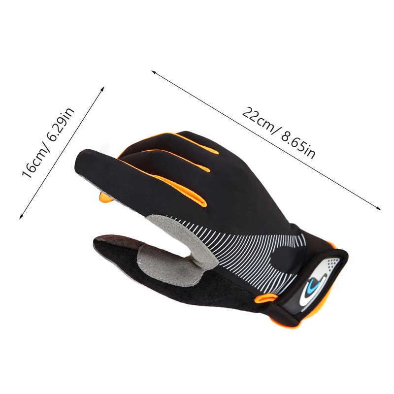 

Non-slip Gloves Full Finger Cycling Mens Mountain Bike Biking for Sport Hand Scooter Racing
