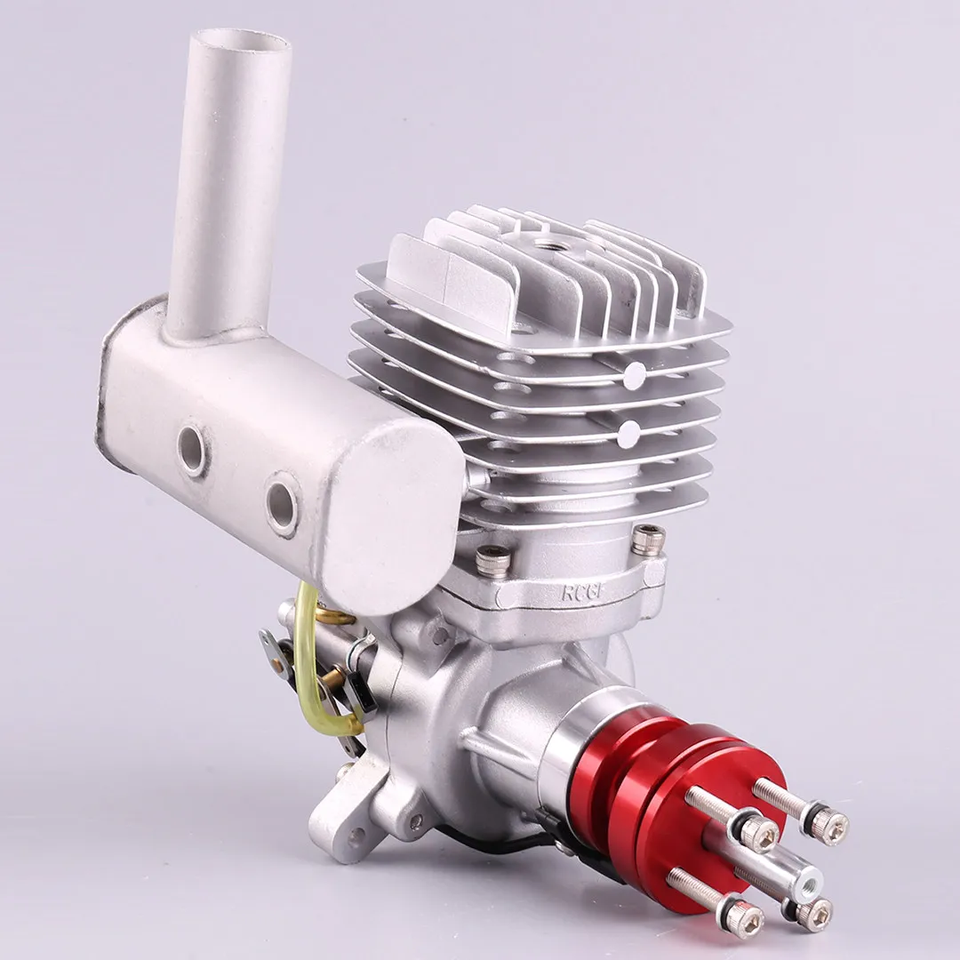 RCGF 56cc BM Single Cylinder 2-Stroke Gas Version Engine Kit for RC Fixed Wing Model Airplane Aircraft Petrol Outboards Engines