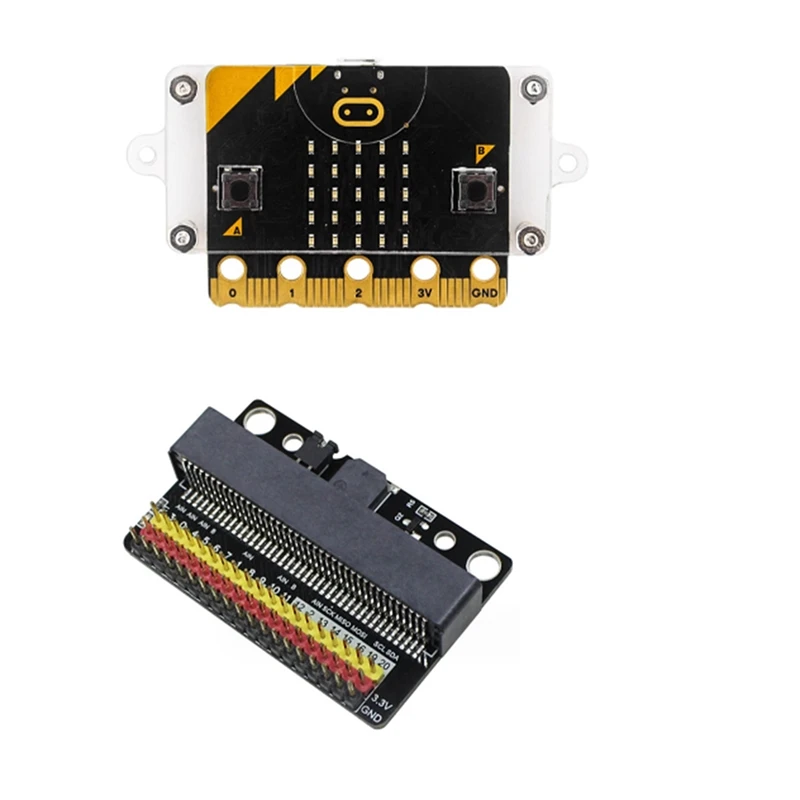 

Материнская плата Bbc Microbit V2.0, представляем к графическому программированию в питоне, программируемая развивающая плата G долговечная