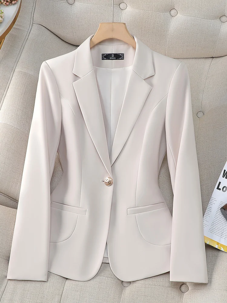 

Элегантные стили, женские деловые пиджаки, куртки, пальто, профессиональная офисная женская карьерная верхняя одежда для интервью, топы, одежда