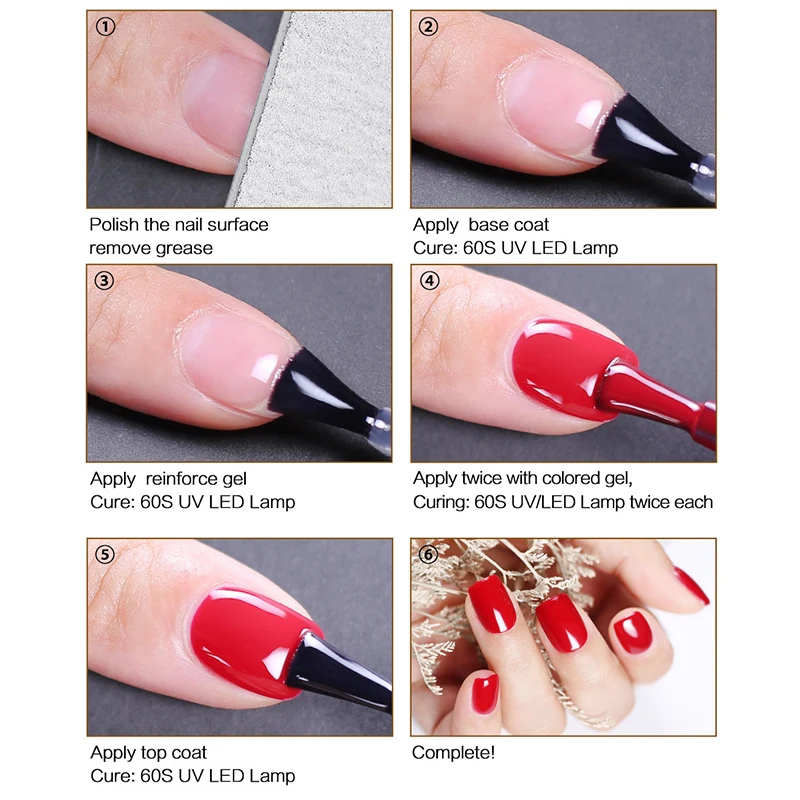 NAILCO 10/15 مللي تعزيز هلام قاعدة علوية معطف هلام طلاء الأظافر UV LED نقع قبالة هلام البولندية مسمار الديكور ورنيش مسمار الغراء هلام