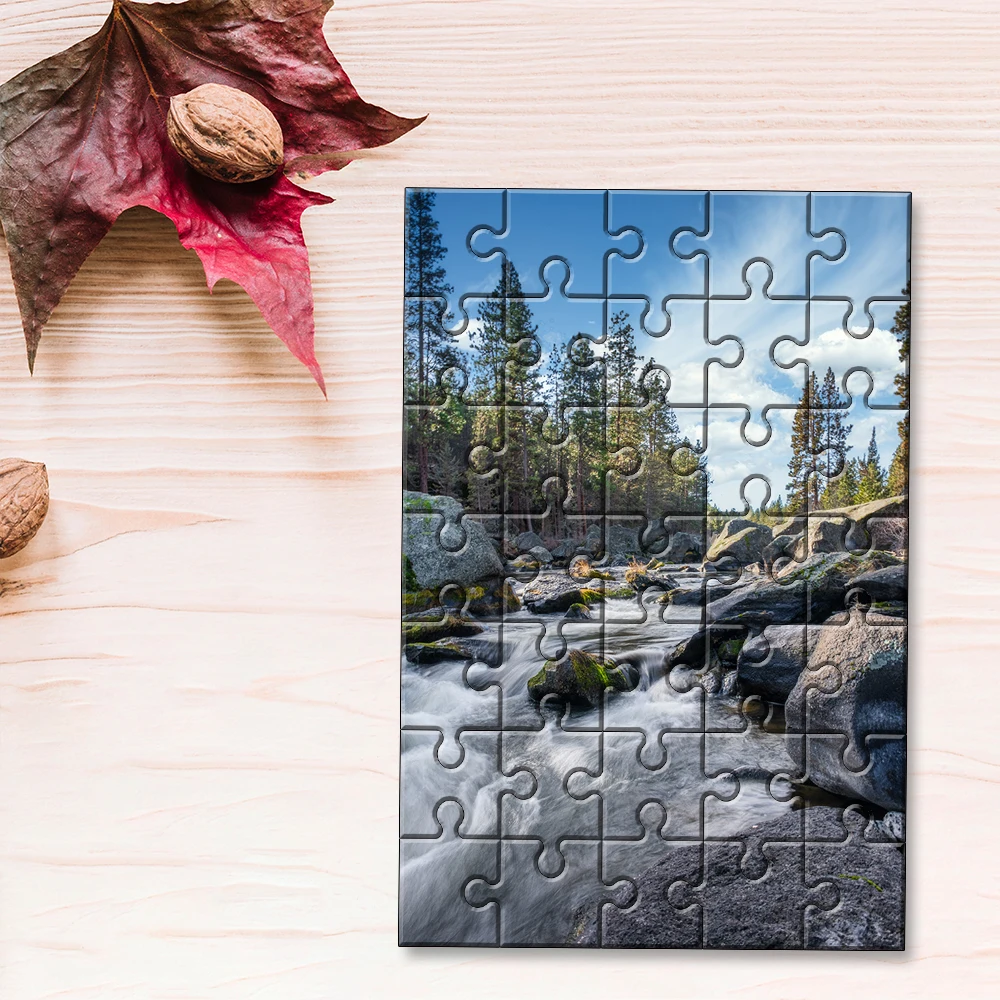 35/150/300/500/1000 قطعة نهر بارد مخصص صور شخصية الضغط الألغاز مخصصة لتقوم بها بنفسك شخصية صور صورة الألغاز #6