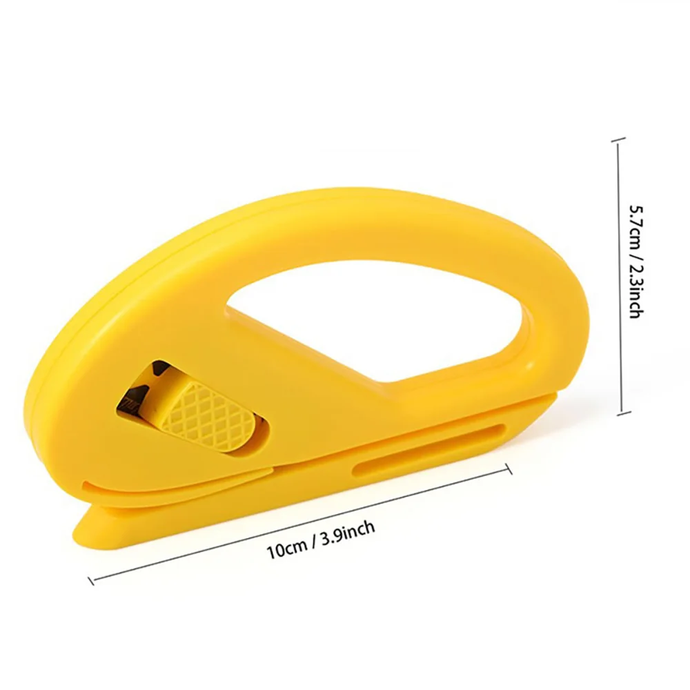 Easy-Glide Wrapping Paper Cutter Safe Razor Blade Design for Gift Wrap Crafts Cutting Tool