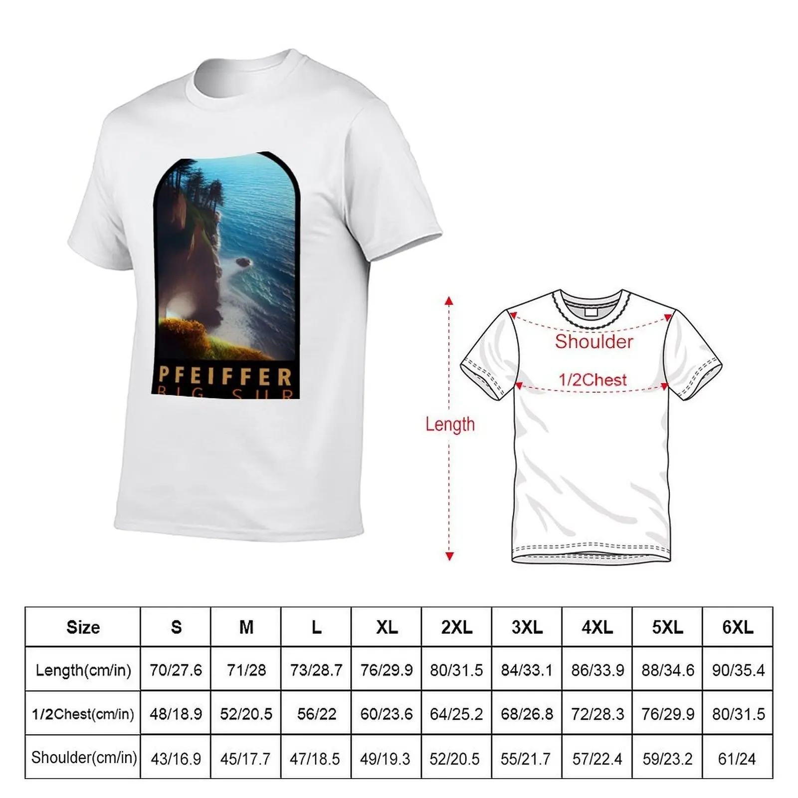 Awesome design for Julia Pfeiffer Big Sur T-Shirt clothes hippie clothes Men's clothing