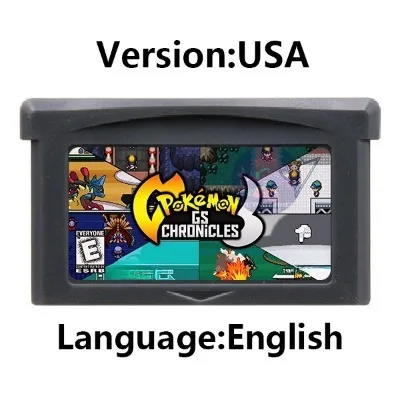 GBA Game Cartridge Pokemon Series Crown Flory Sky Unbound Quetzal geglazuurde Gaia Emerald Legacy videogameconsolekaart