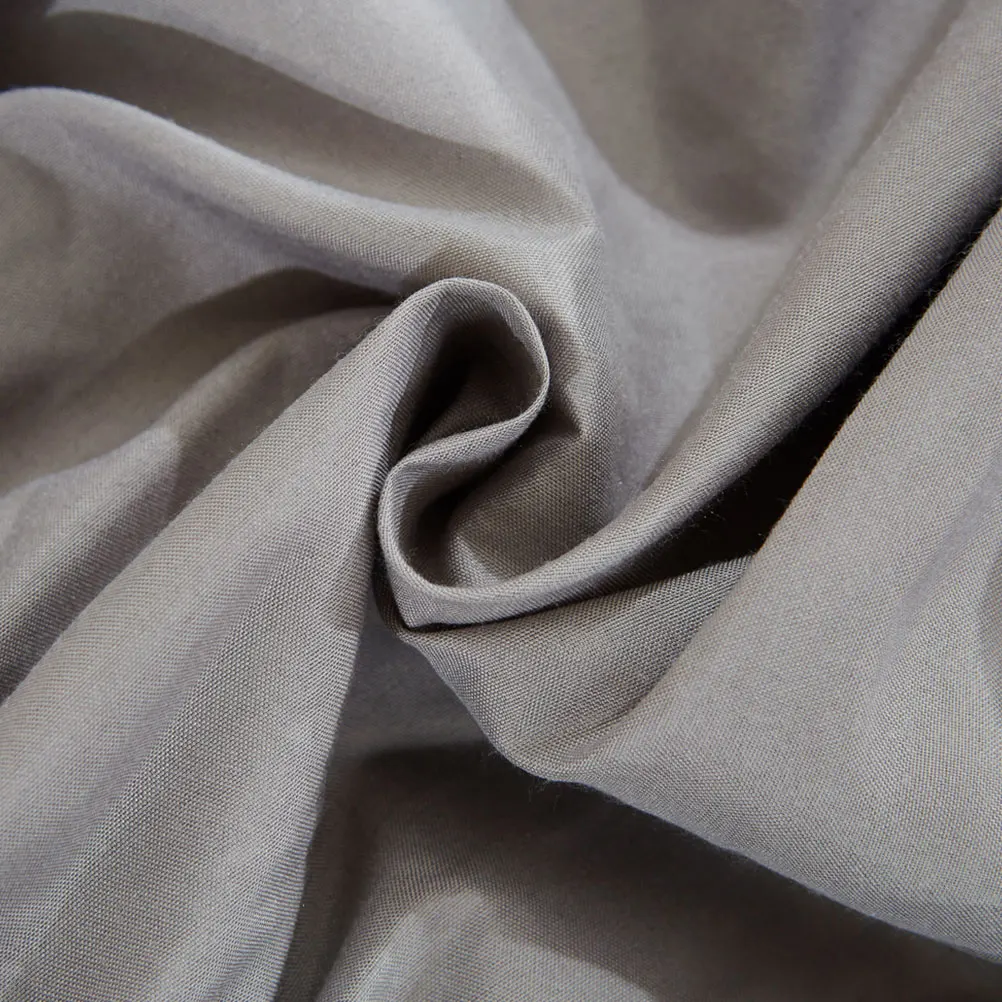 

Skirt Solid Color Bed Bedding Ruffled Design Full Coverage Elastic Band Decoration Bed Sheet Grey