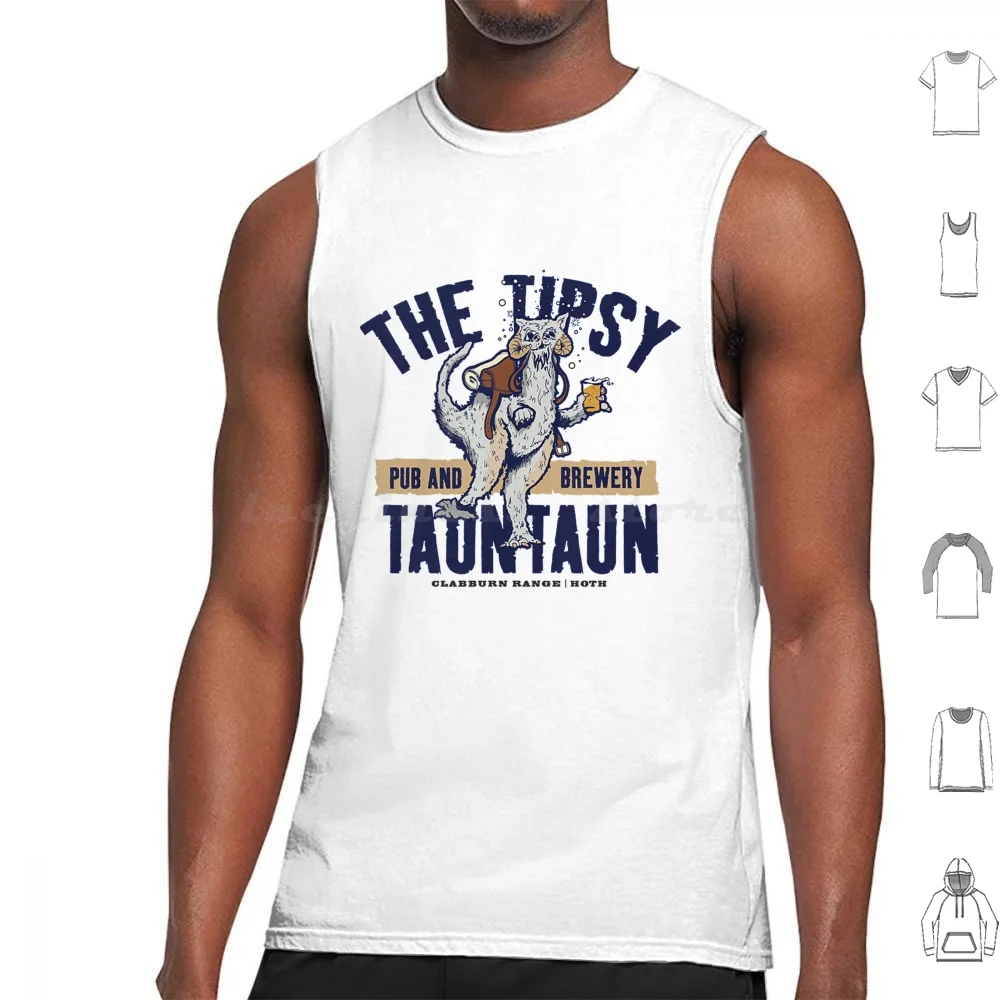 The Tipsy Tauntaun Tank Tops Vest Sleeveless Atat At At At At Walker Empire Hoth Hoth Battle Imperial Walker Jedi Luke