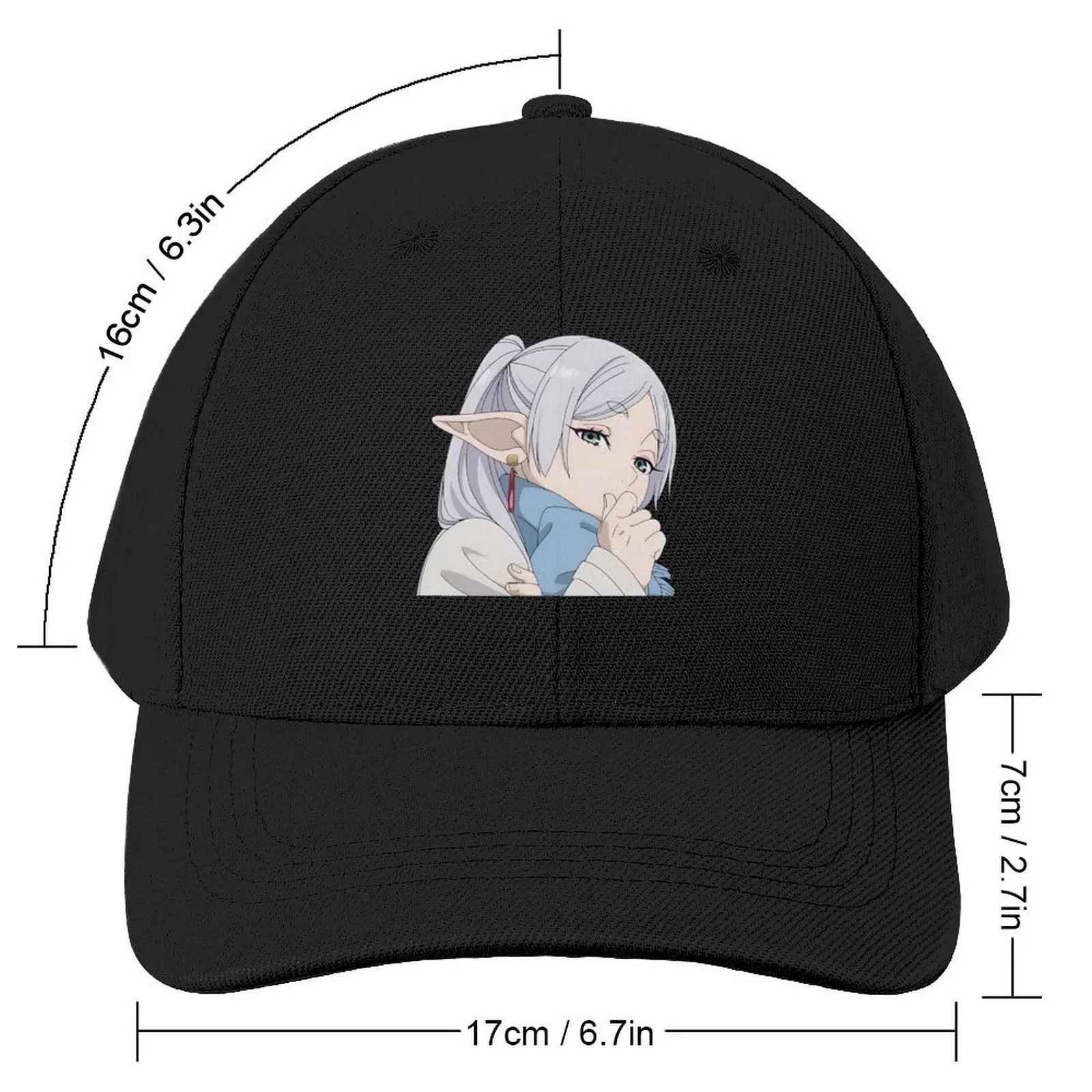 Frieren Thoughtful Baseball Cap New Hat Beach Mountaineering Designer Hat Caps For Women Men's