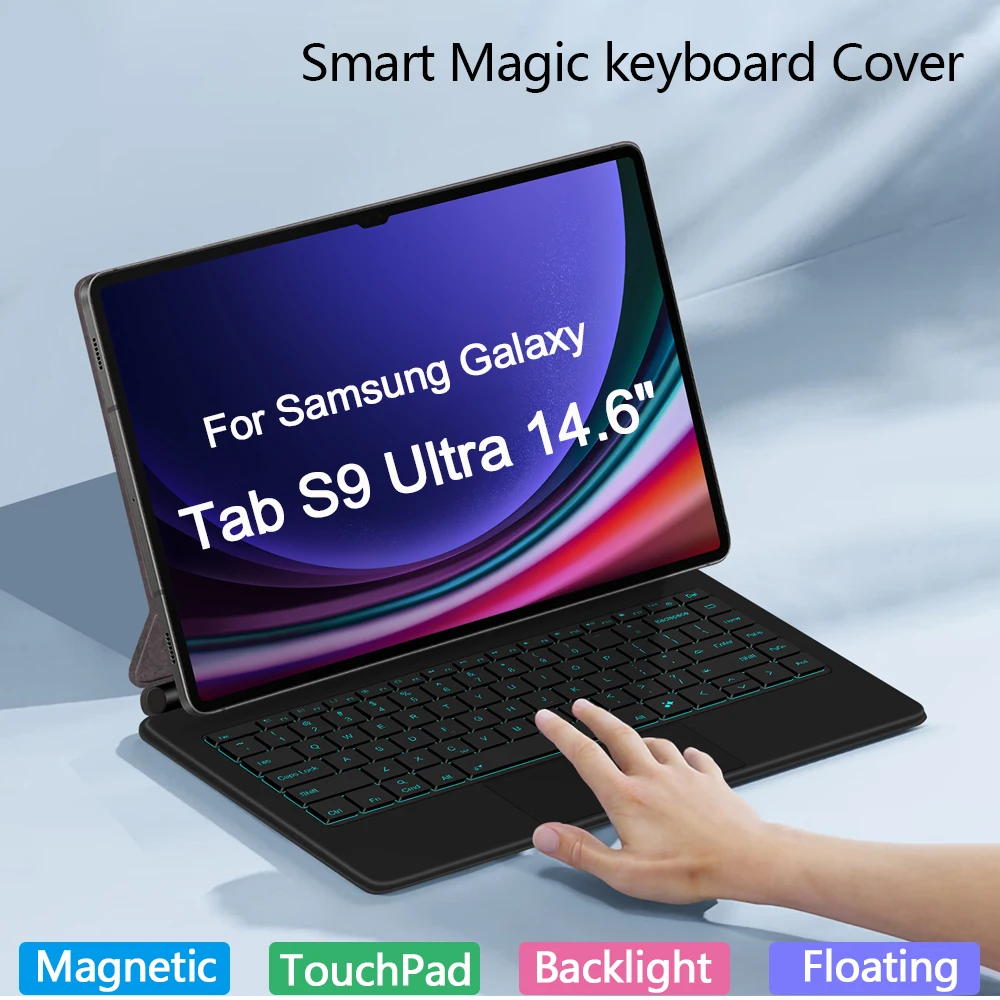 Magic Keyboard Cover For Samsung Galaxy Tab S9 Ultra 14.6