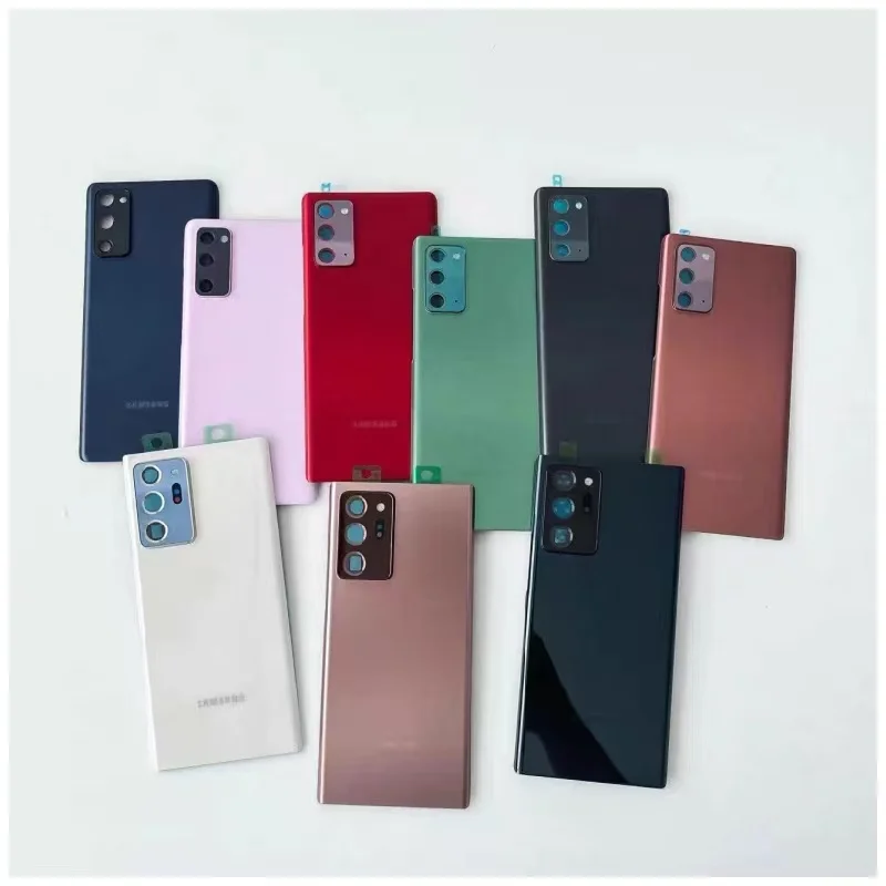 삼성 갤럭시 노트 20 울트라용 세라믹 후면 커버, 도구가 포함된 광택 있는 긁힘 방지 후면 하우징