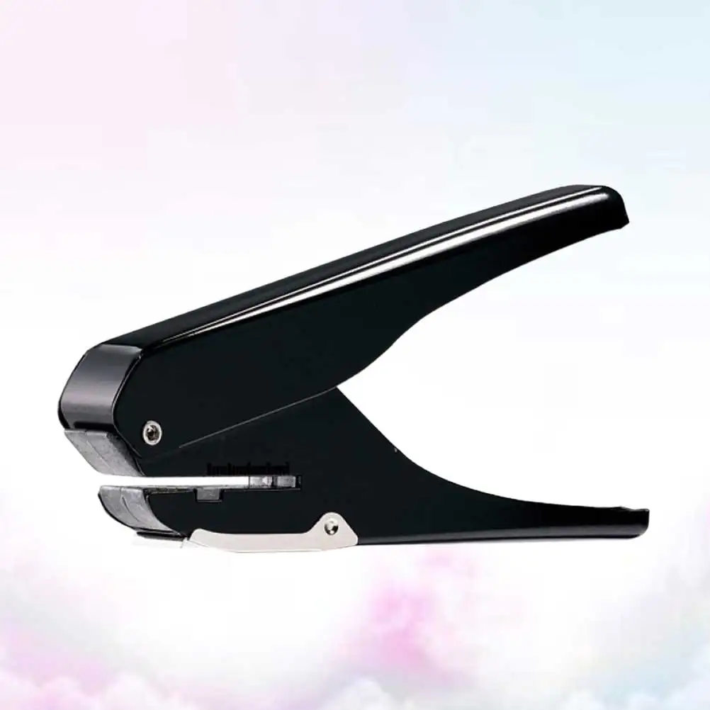 

Oval Hole Puncher Manual Certificate Hole Punch Machine 10 Sheets Full Metal Durable Efficient Punching Tool For Card