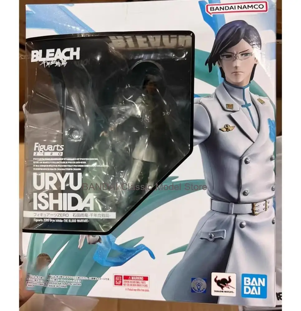 

In Stock Original Bandai Anime Bleach The Blood Warfare Ishida Uryuu Figuarts Zero Original Model Toys Action Figure Toys Gift