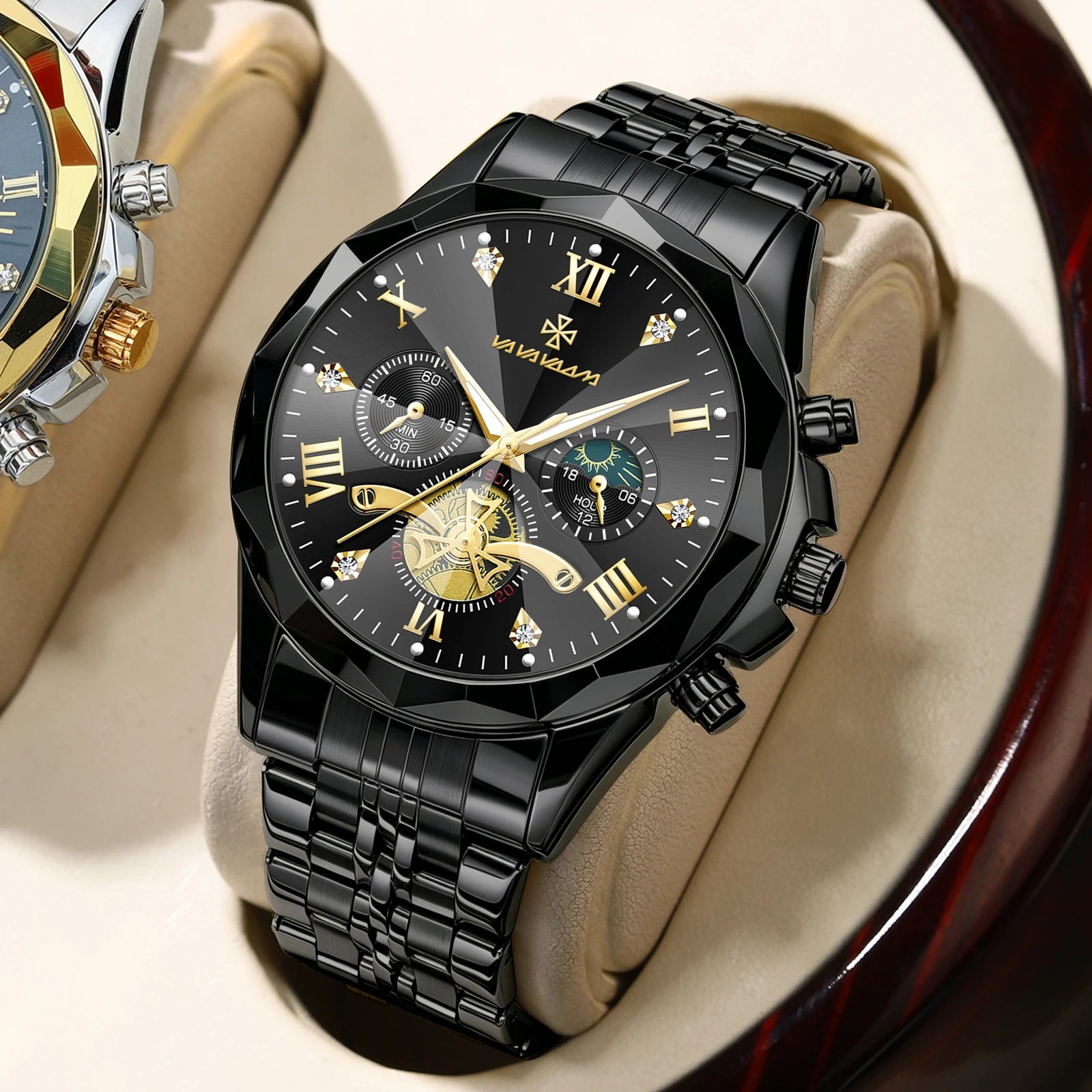 Men's VA VA VOOM Multifunctional Quartz Watch
