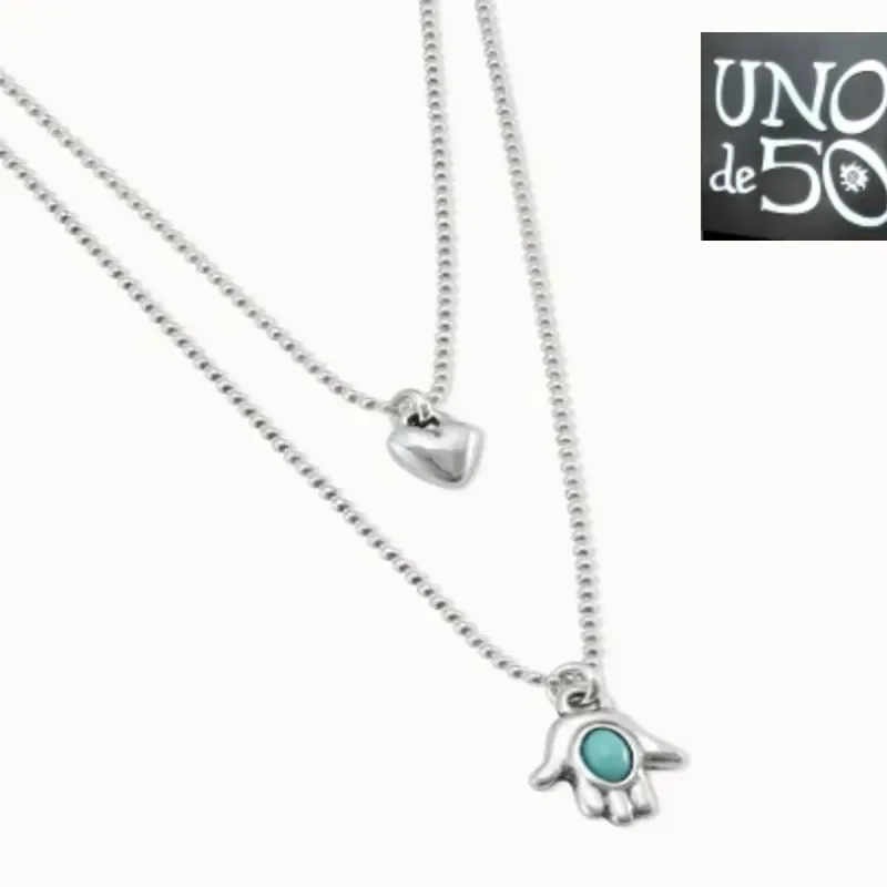 

2024 Selling Exquisite High Quality UNO DE 50 Fashion Classic 925 Necklace Jewelry Romantic Holiday Gift