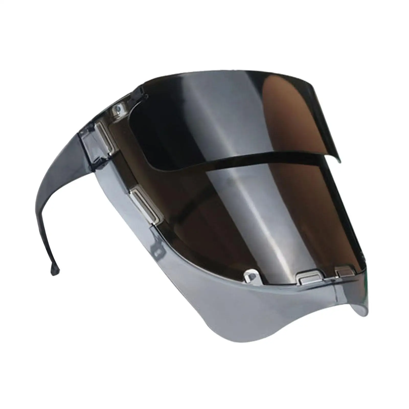PC Welding Protector Easy to Use Welding Face Shield Splatter Resistant Protective Mask for Welding Work Scene