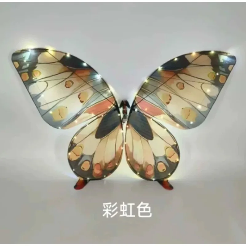 Looook Store RC Bionic Flapping Butterfly Drone  LED Light Flying Prop for Stage Show and Educational Science Teaching