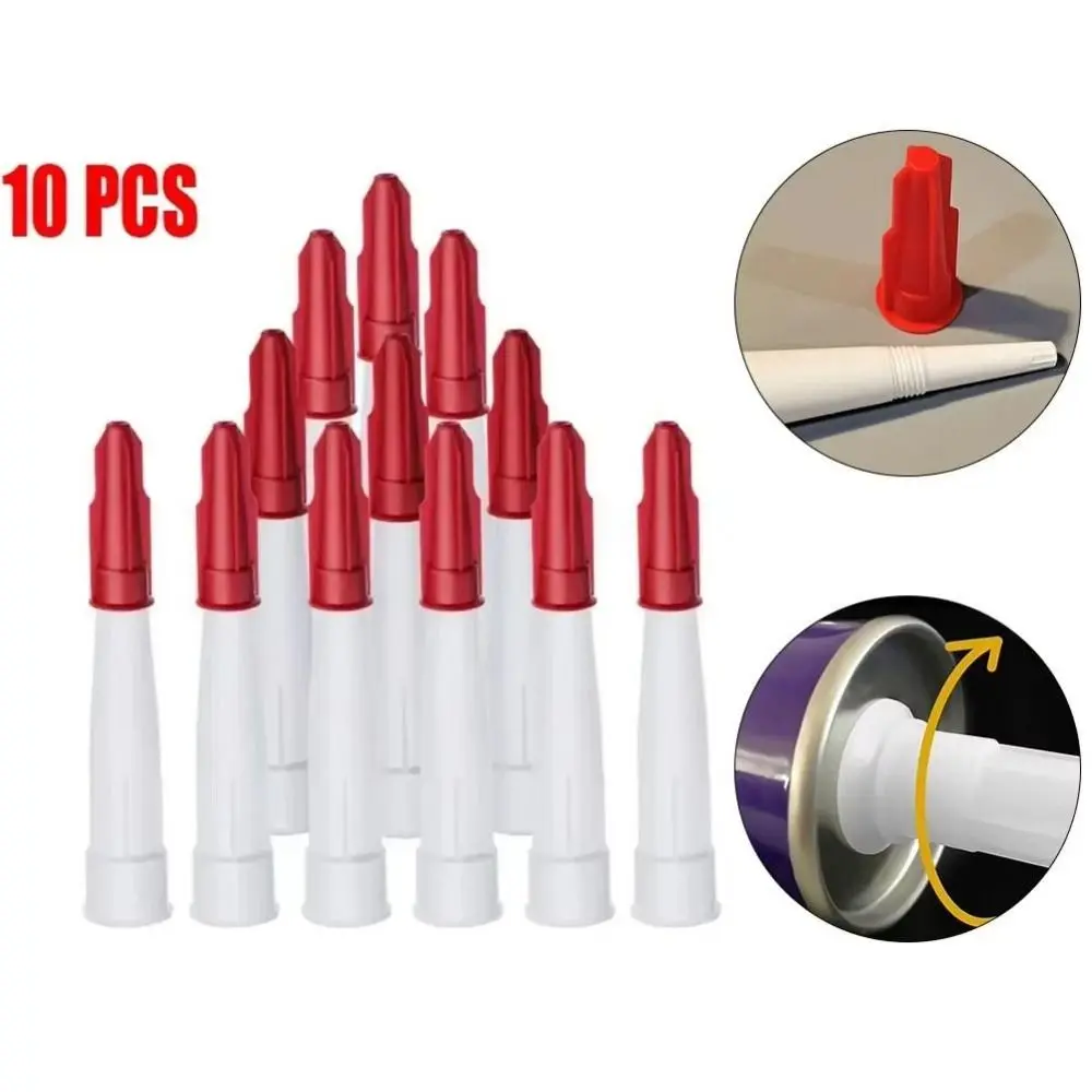 

10Pcs Re-sealable Nozzle Cap Protective Caps Universal Sealant Tool Kit Standard Thread Mastic Cartridge Construction Tools